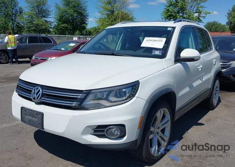 2016 Volkswagen Tiguan Sel z USA, uszkodzony, nr VIN WVGBV7AX7GW514400